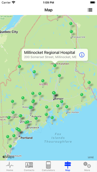 Maine EMS Protocol App Screenshot