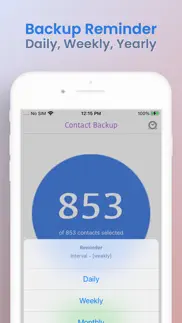 contacts backup to vcard & csv iphone screenshot 3