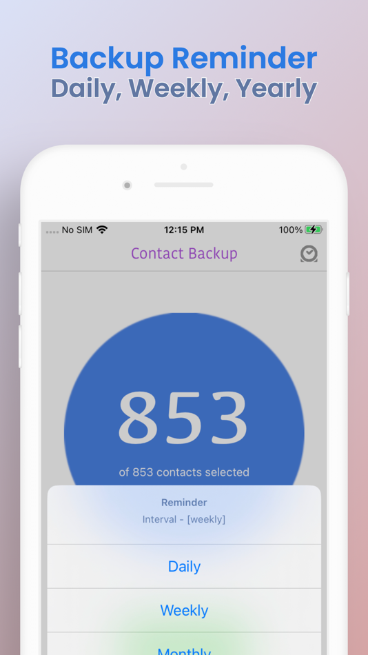 #3. Contacts backup to vCard & csv (iOS) Podle: Sounak Sarkar