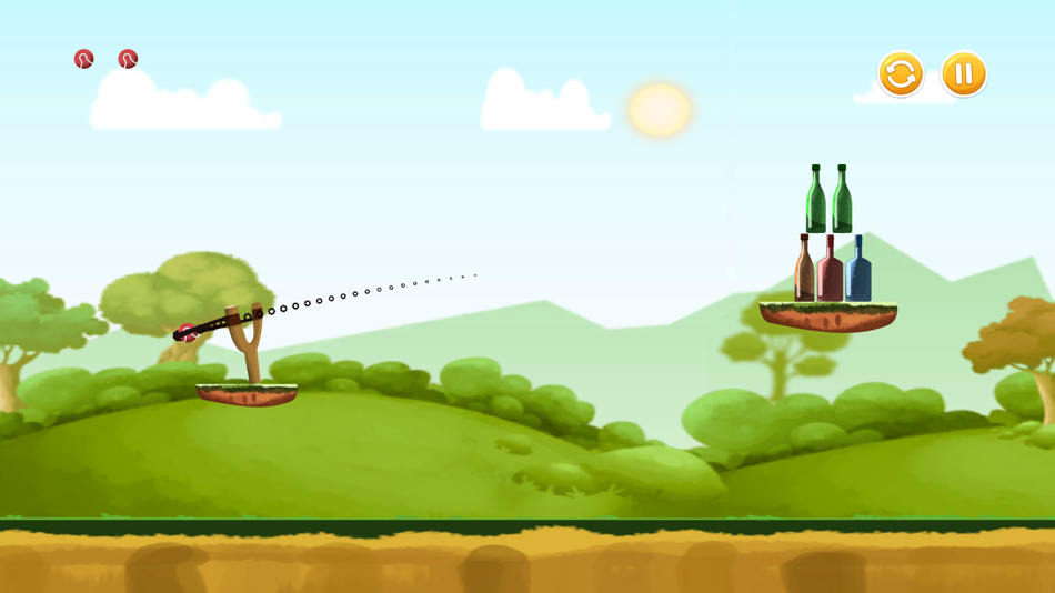 #1. Fun Games : Shooting Bottles (iOS) 由: 一力 郭