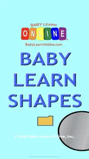 baby learn shapes app iphone screenshot 1