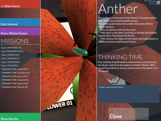 AR Plant Lifecycle app screenshot 2