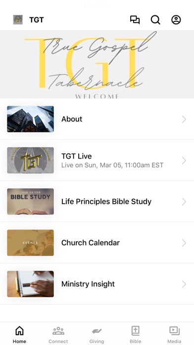 True Gospel App Screenshot