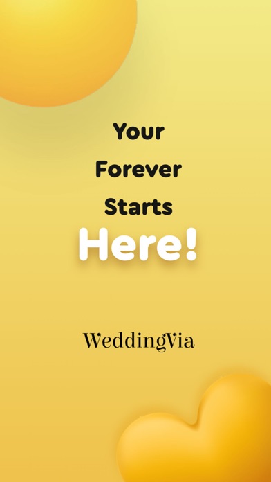 WeddingVia Matrimony Screenshot