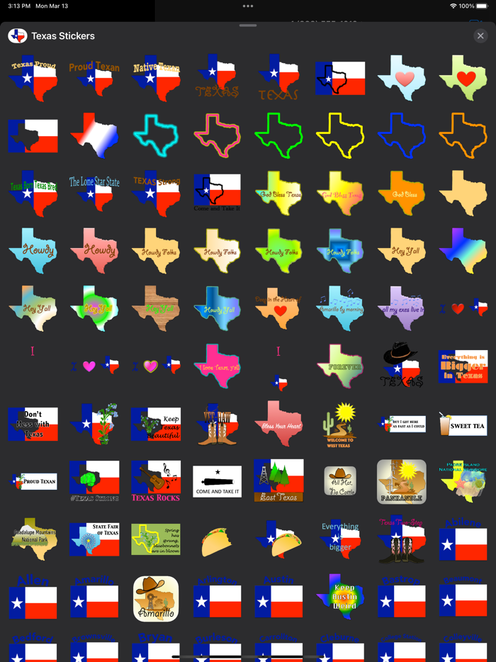 Texas Stickers
