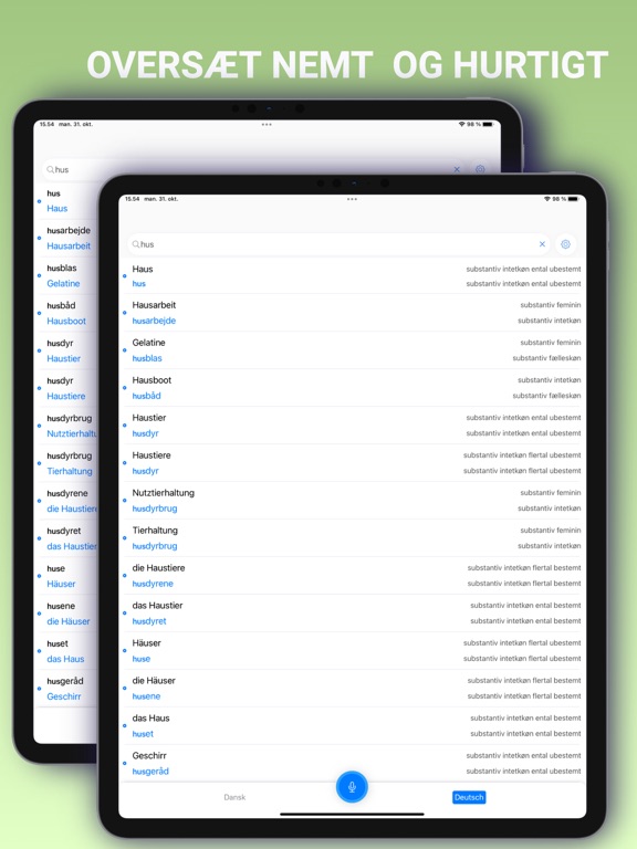 Screenshot #4 pour LexPal Dansk-Tysk