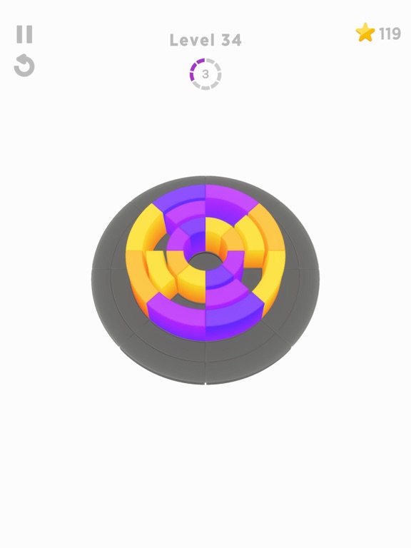 Screenshot #5 pour Color Rings 3D