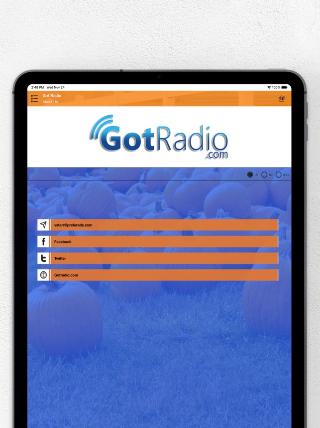 GotRadio.com on the App Store