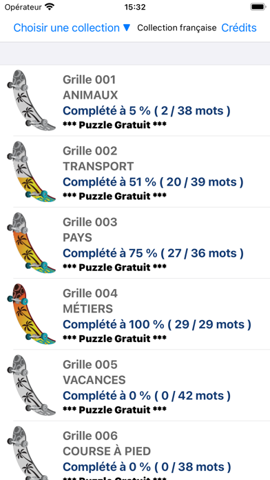 Screenshot #1 pour Mots Cachés & Définitions (LX)