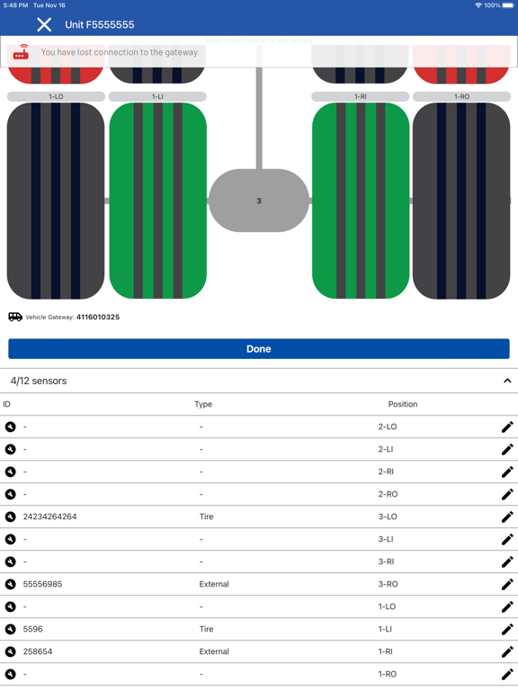 Goodyear TPMS Plus screenshot 3