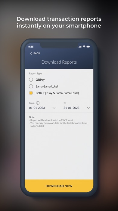 Maybank QRPayBiz Screenshot
