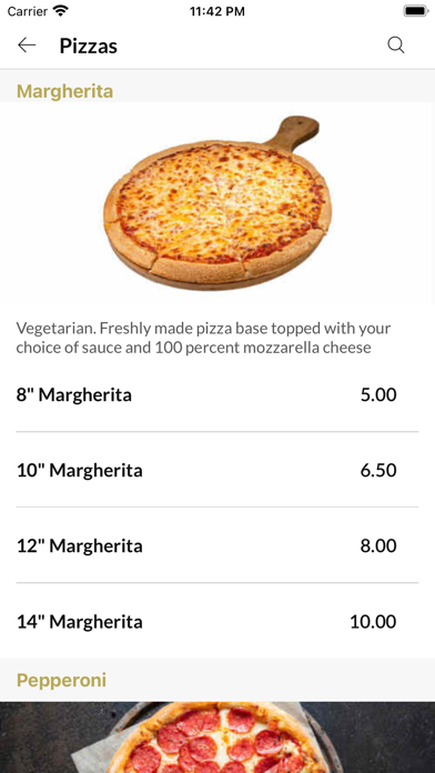 Bella Bella Pizza Screenshot