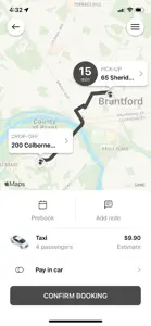 Brant Taxi screenshot #3 for iPhone