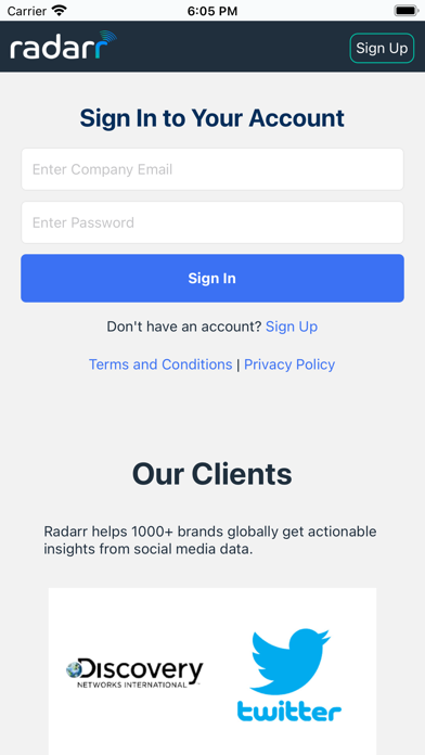 Radarr.com Screenshot