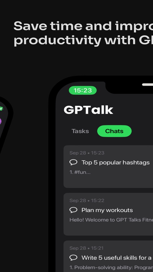 #4. GPTalk: My AI Helper, Chat Bot (iOS) Podle: deveem