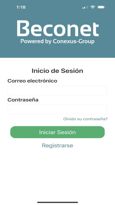 Beconet Screenshot