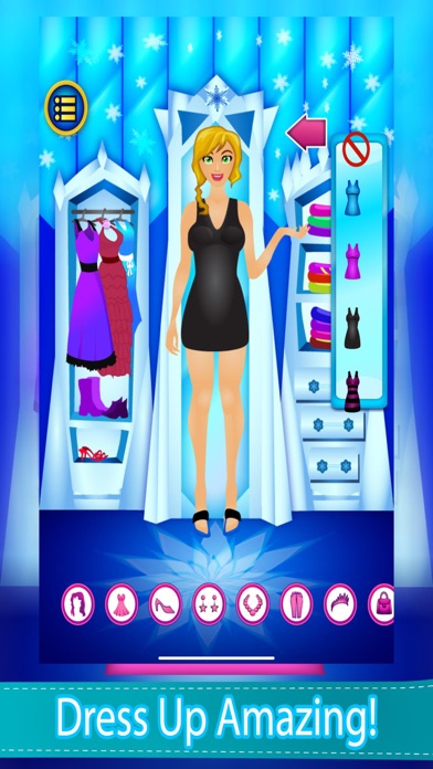Ice Movie Frozen Princess Game Screenshot