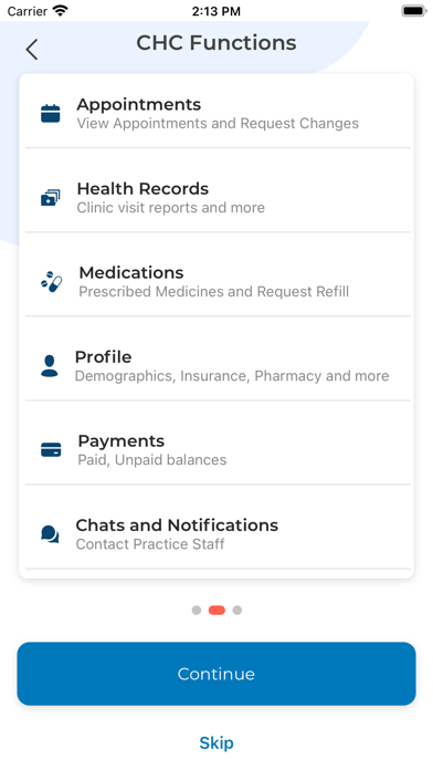 Clear Healthcare Screenshot