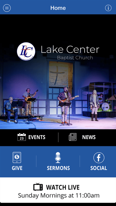 Lake Center Baptist Screenshot