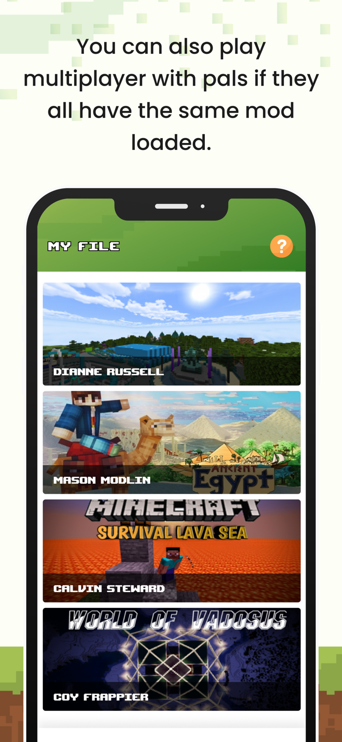 Skins Maps Mods for Minecraft