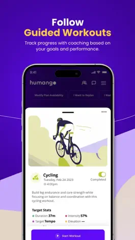 Game screenshot Humango: AI Training Planner hack