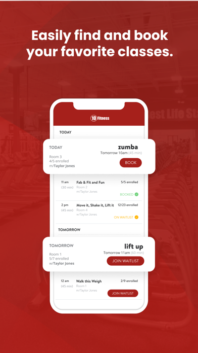 10 Fitness Gym Screenshot