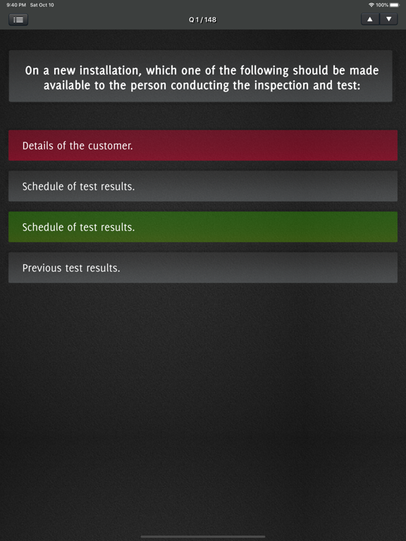 Screenshot #6 pour C&G 2391-52 Inspection Testing