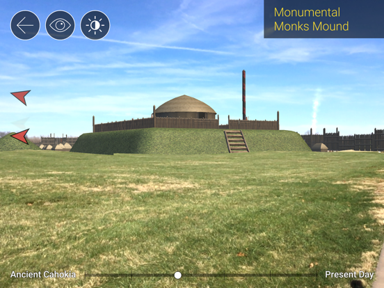 Cahokia AR Tour iPad screenshot 1 - Education app