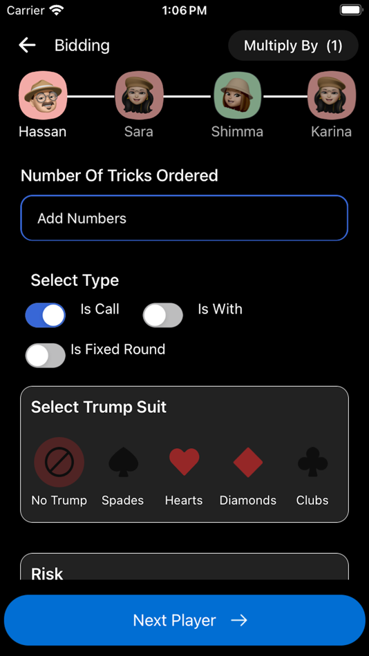 #4. Card Estimation (iOS) By: IQRAA FOR INVESMENT & DEVELOPMENT IN EDUCATIONAL SECTORS