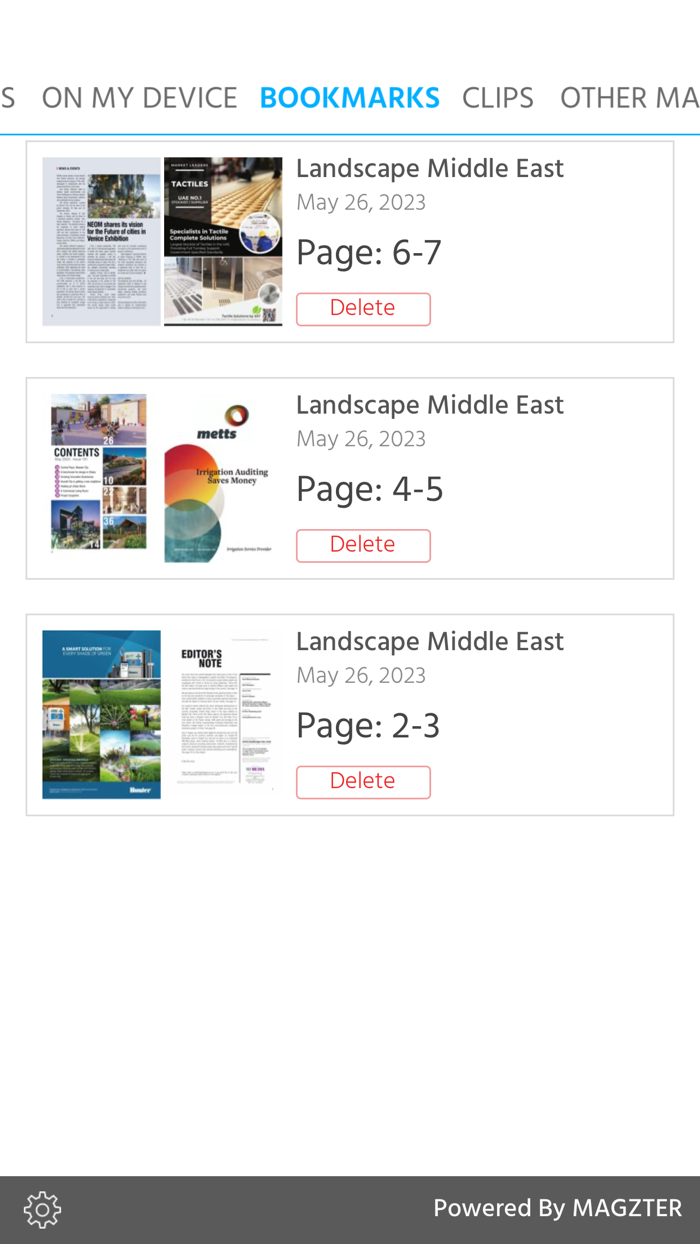 Landscape Middle East