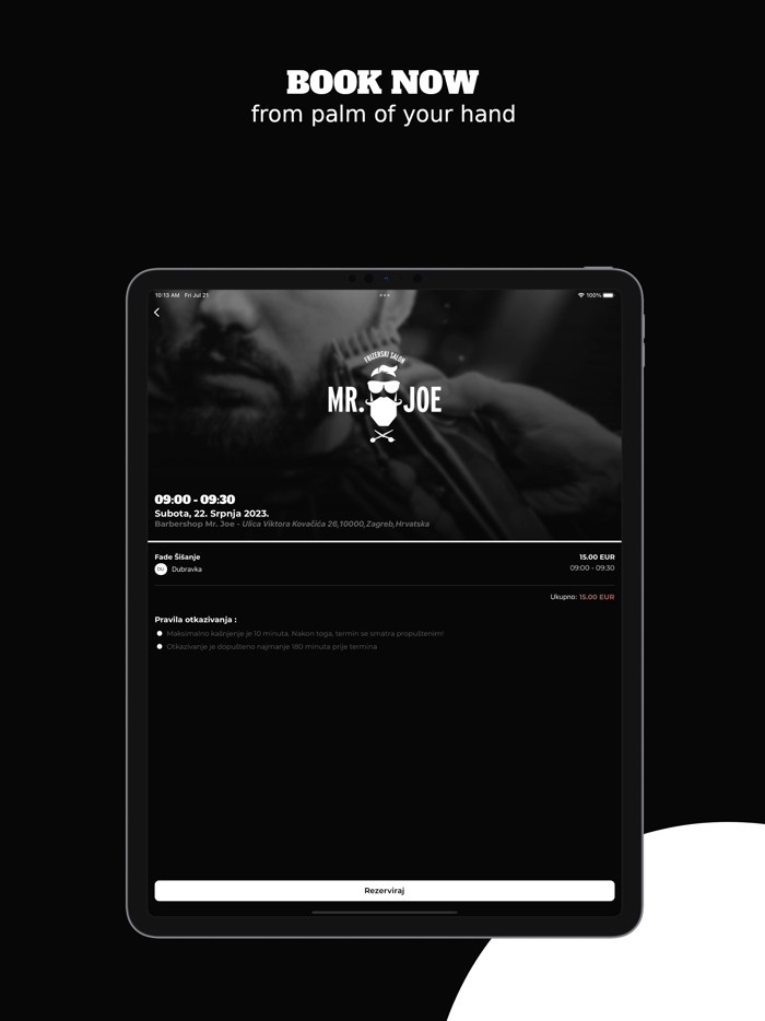 Frizerski Salon Mr. Joe