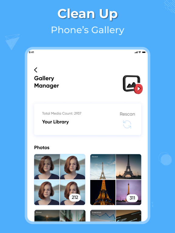 Smart Transfer App iPad screenshot 5 - Utilities app