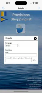 Provisions Shoppinglist screenshot #2 for iPhone