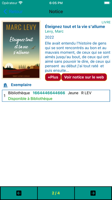 Biblix Mon Compte Screenshot