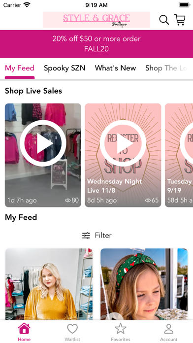 Style & Grace Boutique Screenshot
