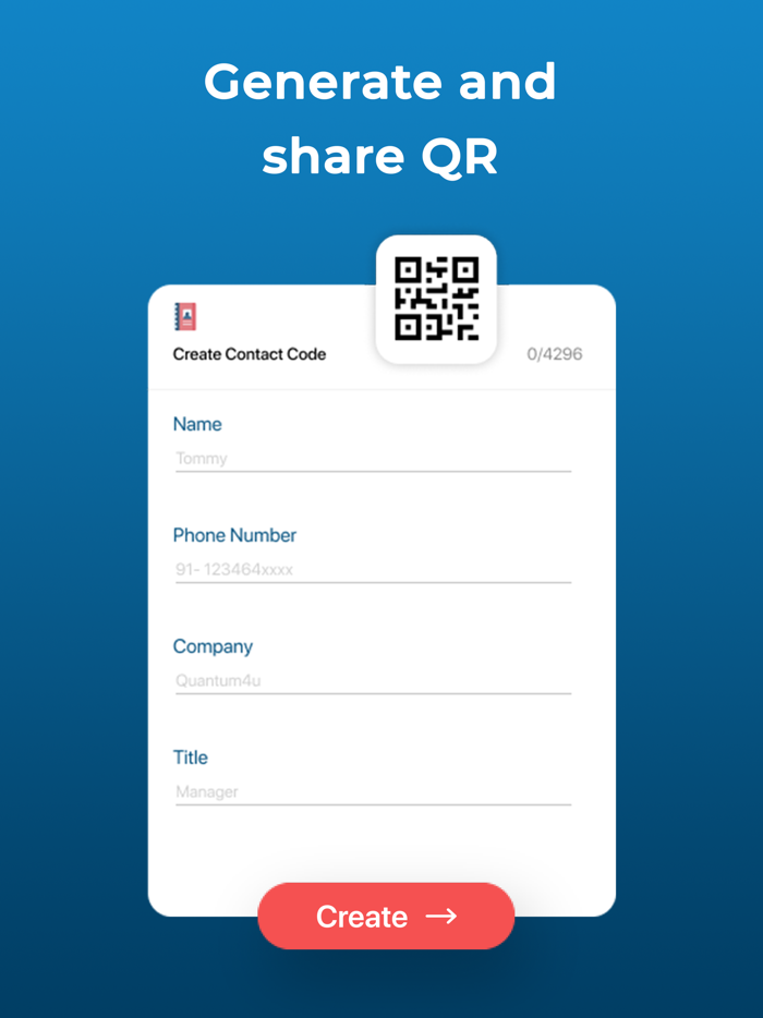 QR Code Reader - QR Generate