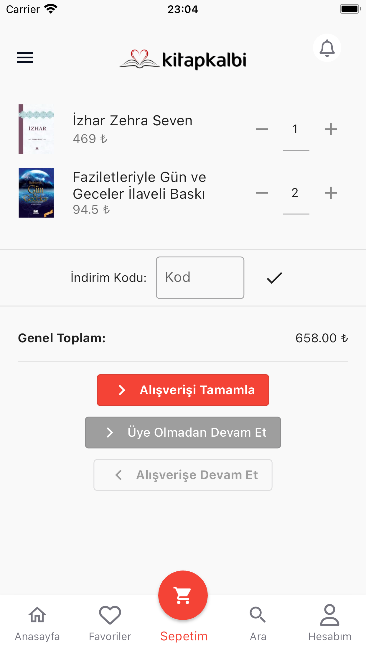 Kitap Kalbi