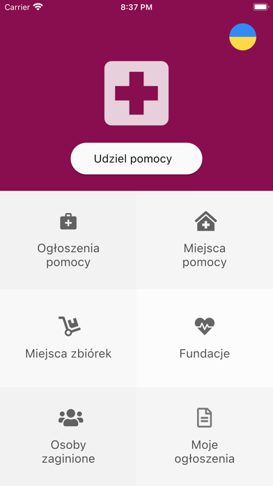 naPomoc Screenshot