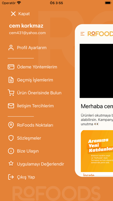 Rofoods Screenshot