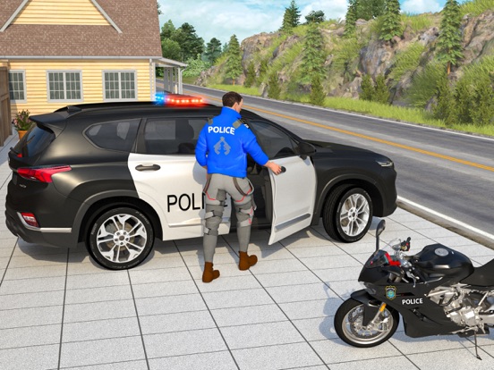 Police Spooky Jeep Parking 3D