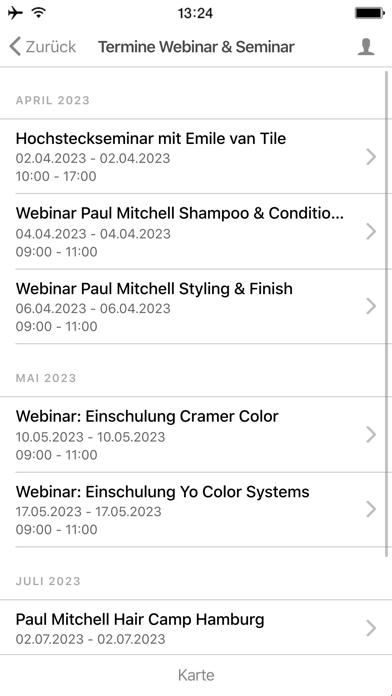 Paul Mitchell ?sterreich Screenshot