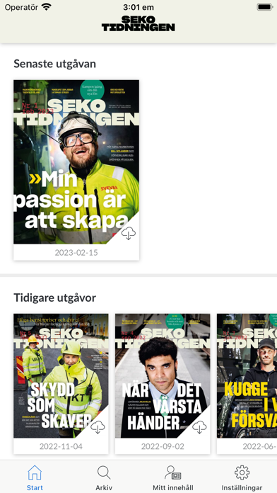 Sekotidningen Screenshot