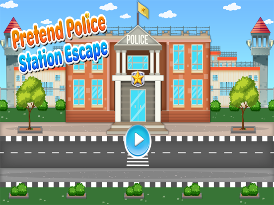 Pretend Police station Game iPad screenshot