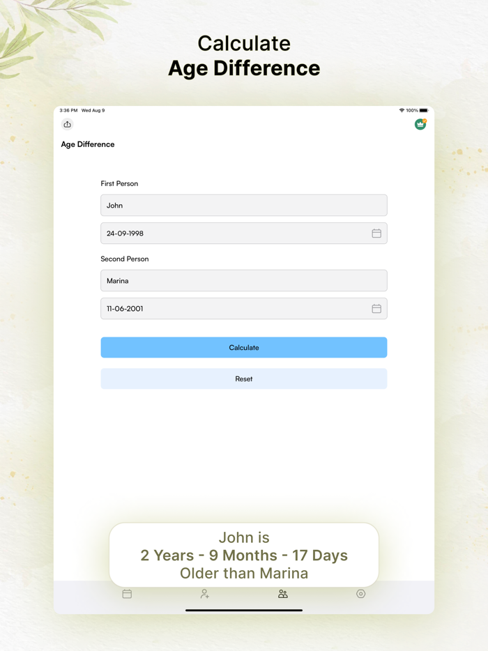 Age Calculator and Finder