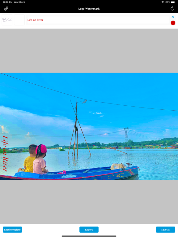 Screenshot #5 pour Photo watermark copyright