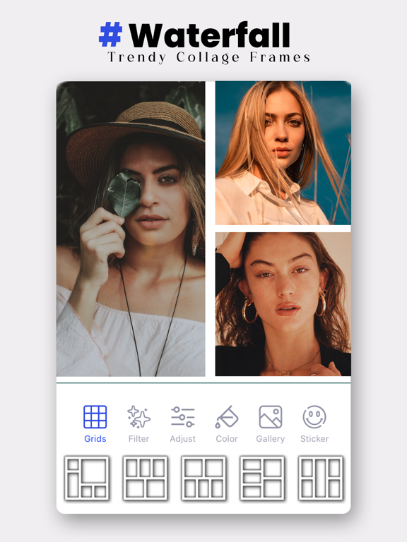 Waterfall Photo Frames iPad screenshot 4 - Photo & Video app