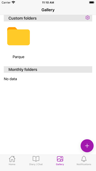 Kinder Report Screenshot