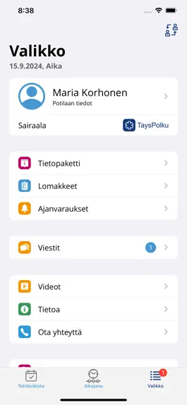 Game screenshot TaysPolku apk