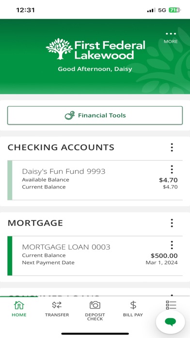 First Federal Lakewood Mobile Screenshot