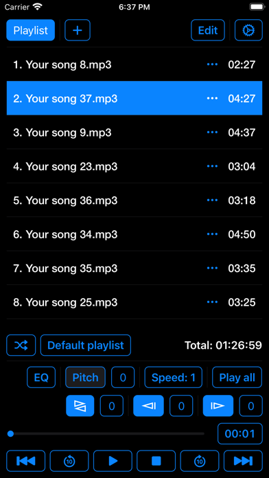 Lyrics Play Screenshot